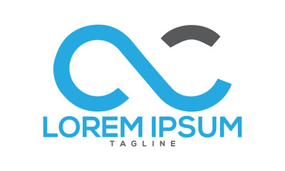 Unique letter logo Modern and minimalist vector and abstract logo