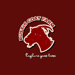 Goat Sheep Head For Ranch Or Butchery Logo Design Inspiration