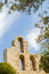 Partenon o Parthenon en la ciudad de Atenas, en el pais de Grecia