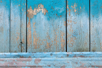 background of painted wooden boards. plank floor or wall. Wood texture background.