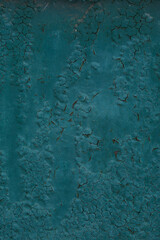 A wall of old cracked paint. background and texture of the old wall.