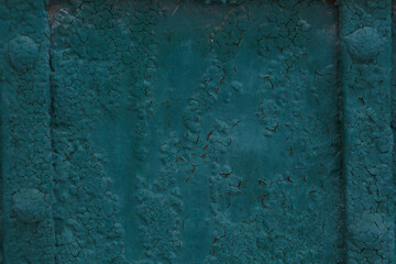 A wall of old cracked paint. background and texture of the old wall.
