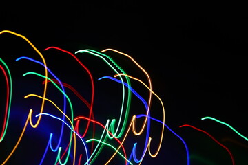 abstract background with lights