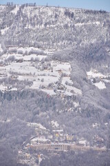 Szczyrk, Beskidy, góra Skrzyczne, zima, śnieg, mróz, © Albin Marciniak