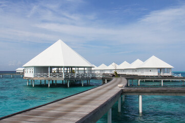 Villa on stilts Maldives 