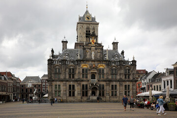 Fototapeta premium Delft - Stadt in Holland (Niederlande)