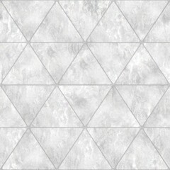 Triangular tiles made of natural stone seamless wall background
