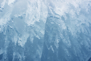 blue ice texture background