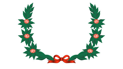 Laurels of rhododendron