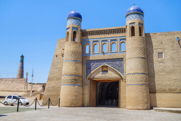 Pavlan Darvaza gate, landmark of Dishan-Kala (historical 