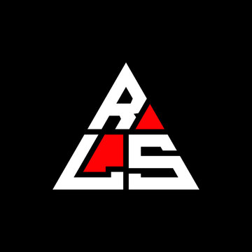 RLS triangle letter logo design with triangle shape. RLS triangle logo design monogram. RLS triangle vector logo template with red color. RLS triangular logo Simple, Elegant, and Luxurious Logo...