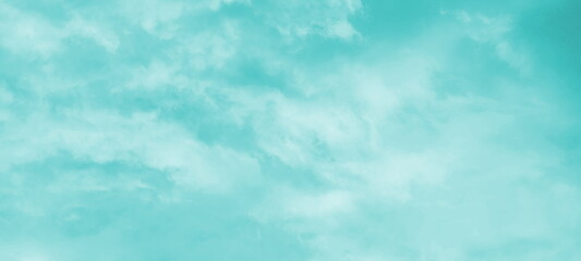 Fototapeta na wymiar Hintergrund abstrakt in türkis und blau, Textur, Wolkentextur, Website, Banner