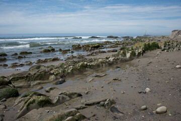 Fototapeta na wymiar Intertidal at Bates Beach, California