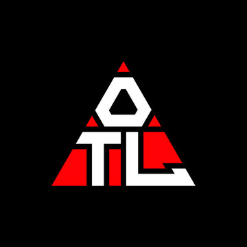 OTL triangle letter logo design with triangle shape. OTL triangle logo design monogram. OTL triangle vector logo template with red color. OTL triangular logo Simple, Elegant, and Luxurious Logo...