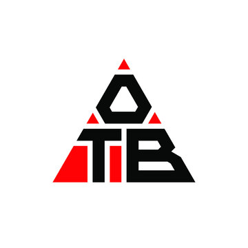 OTB triangle letter logo design with triangle shape. OTB triangle logo design monogram. OTB triangle vector logo template with red color. OTB triangular logo Simple, Elegant, and Luxurious Logo...