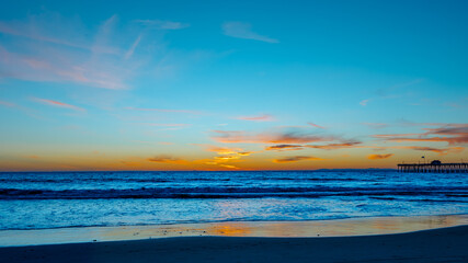 Sunset over the Ocean