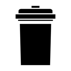 Trash bin icon