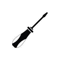 Screwdriver icon design isolated on white background