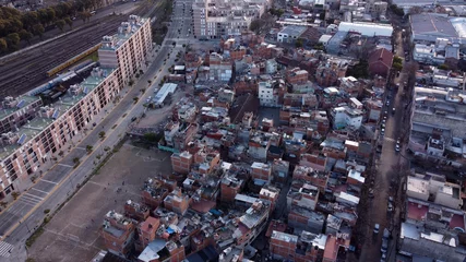 Foto op Canvas Villa miseria favela in Buenos Aires. South America © Santiago