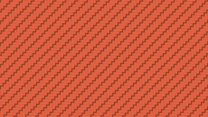 abstract weavers brown bamboo texture four step pieces, dry bamboo color