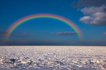 オホーツク海の流氷・冬の風物詩