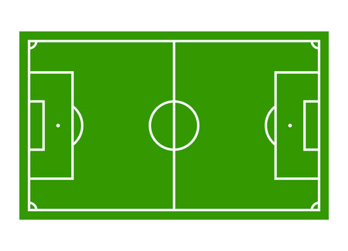 green soccer field outline clip art preview