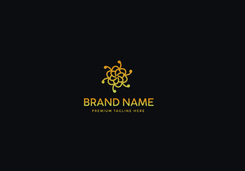 Monogram Luxury Logo Template, Logo Luxury, Logo Gold classic, Icon Logo Gold luxury, Branding