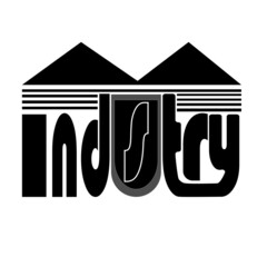 design illustration a icon for industry