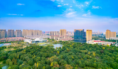 Nengda Central Park, Nantong City, Jiangsu Province