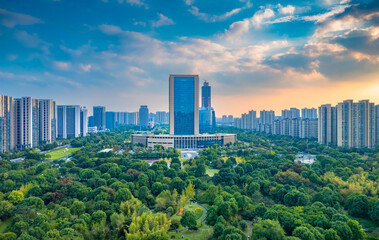 Nengda Central Park, Nantong City, Jiangsu Province