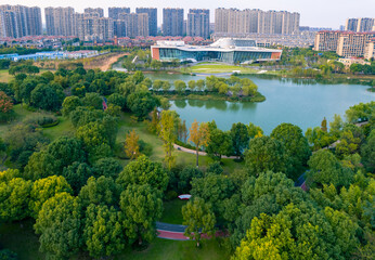 Nengda Central Park, Nantong City, Jiangsu Province