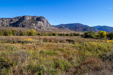 The Osoyoos Oxbows wetlands in British Columbia