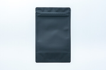 チャック袋、蒸着スタンド袋（パッケージ）ブラック・黒色／切り抜き用