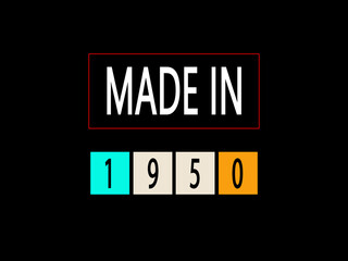 Made in 1950, 