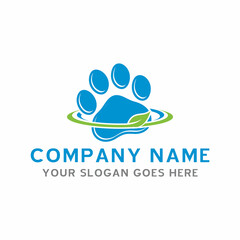 nature pets care logo , veterinary logo