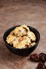 Scones kurma or homemade dates scones