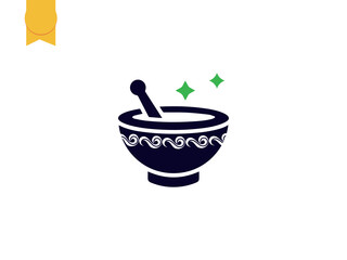 Herbal icon vector. business. herbal medicine icons. mortar and pestle isolated on a white background. Vector illustration. sign and Symbol. EPS10. SVG