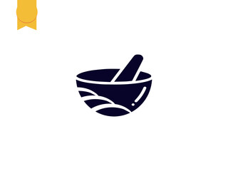 Herbal icon vector. business. herbal medicine icons. mortar and pestle isolated on a white background. Vector illustration. sign and Symbol. EPS10. SVG