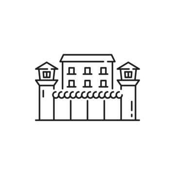 Prison Guard Tower clip art preview