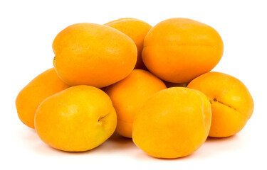 yellow plum on a white background!!!