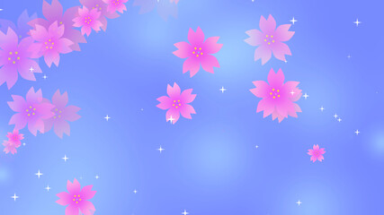 Fototapeta na wymiar 花の背景 Gorgeous flower background