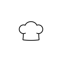 Chef hat symbol concept. Flat and isolated vector eps illustration icon with minimal and modern design. EPS 10
