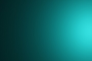 teal color texture. Abstract background with light coming from right