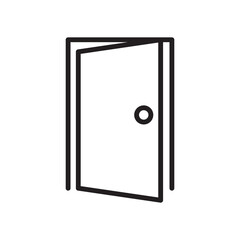 door icon vector design templates