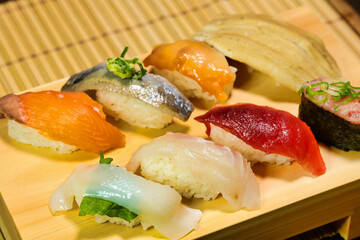 握り鮨盛合わせ