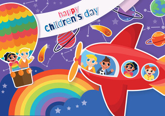 children's day vector kids and toys kid stuffs wallpaper 