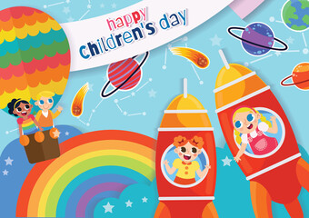 children's day vector kids and toys kid stuffs wallpaper 