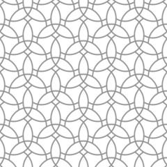 Seamless ornament in arabian style. Geometric abstract background. Light pattern for wallpapers and backgrounds