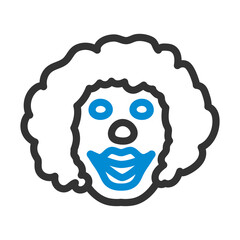 Party Clown Face Icon