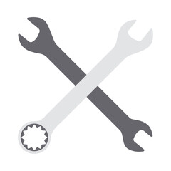 Icon Of Crossed Wrench